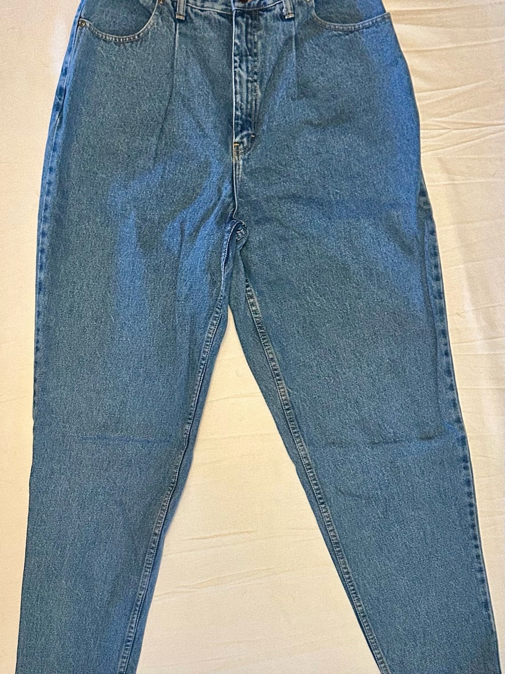 Vintage Eddie Bauer High Waist Elastic Comfort Mom Jeans | Size 16